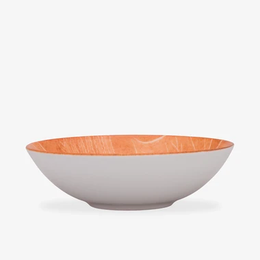 Porcelánová mísa ČTYŘI ROČNÍ OBDOBÍ 17,5 cm oranžová