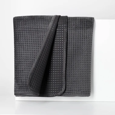 Přehoz na postel FRANKO tmavě šedý 200x220 cm