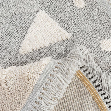 Kulatý koberec NINA s medvědem, 120 cm