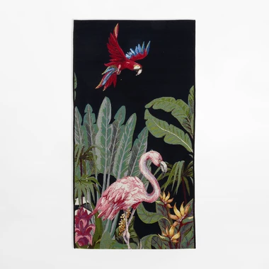 Koberec s plameňákem JUNGLE 80x160 cm