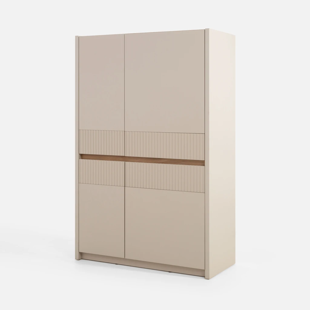 Komoda s osvětlením OAK SQUERE 95,3 cm