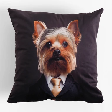 Dekorační polštář PES jorkšírský teriér 50x50 cm