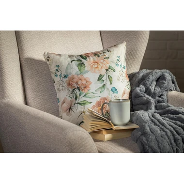 Polštář s hortenziemi SOFIA 45x45 cm