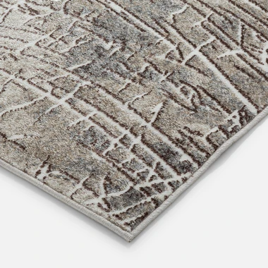 Abstraktní koberec ARCO 80x150 cm, krémový