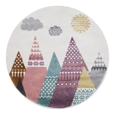 Kulatý koberec KIDS HORY 120 cm