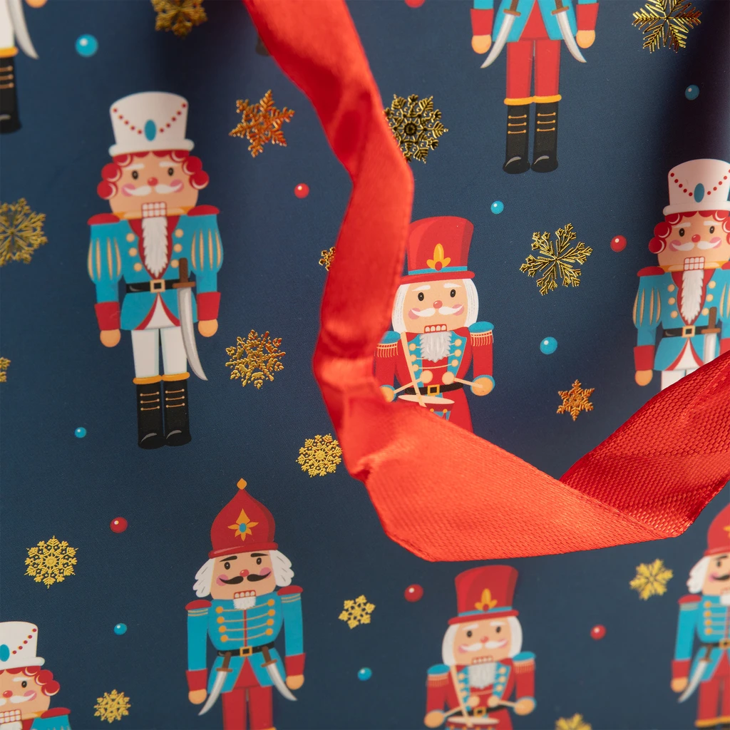 Dárková taška vánoční motiv 23 cm MIX