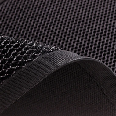 Rohožka na boty, černo-šedá, 43x76 cm