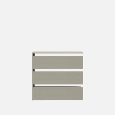 Sada 3 zásuvek do šatní skříně II 83,5 cm