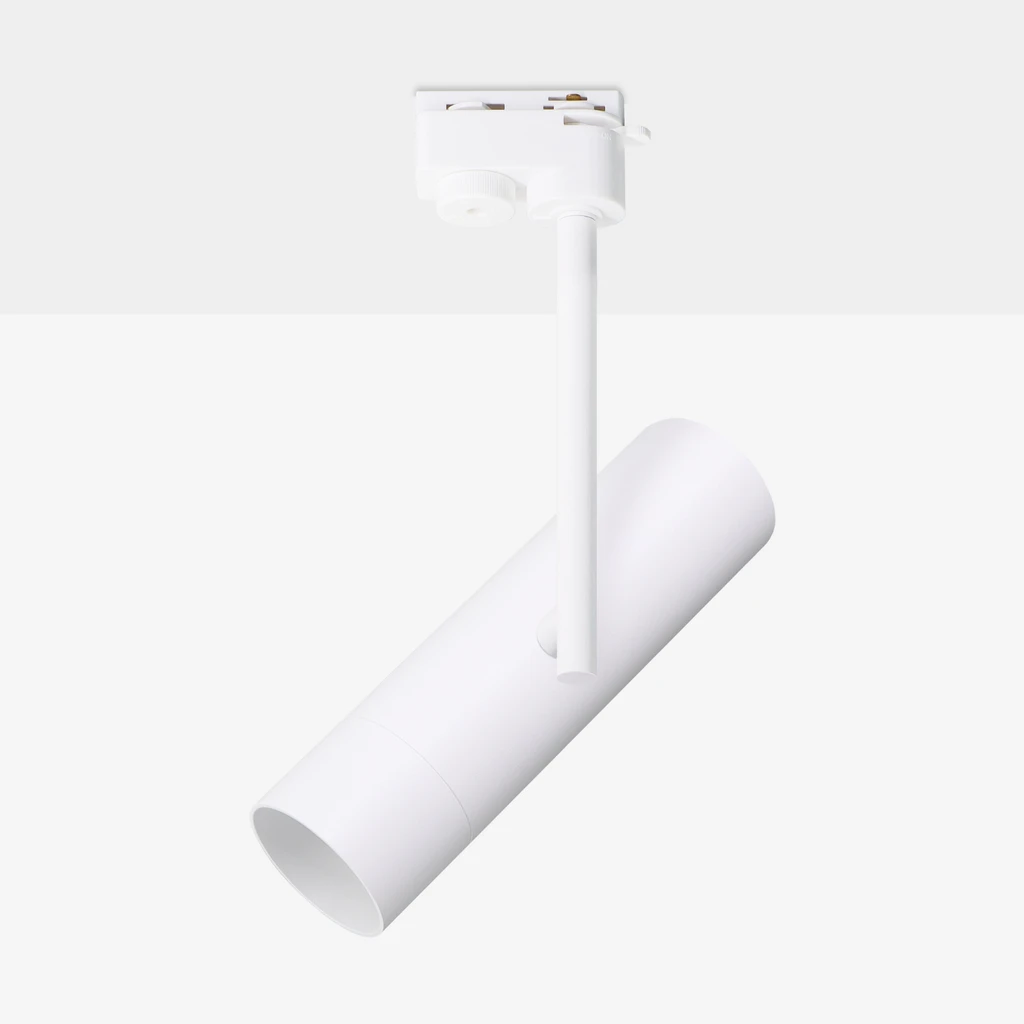 Biały, matowy kolor obudowy sprawia, że spot podkreśli nowoczesną lub skandynawską stylizację wnętrza.