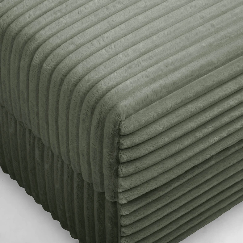 Křeslo loveseat zelené NOEMI