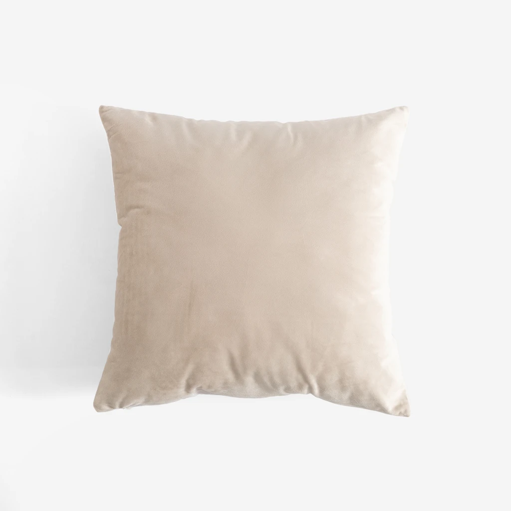 Povlak na polštář s vánočním motivem béžová CALIN 45x45 cm