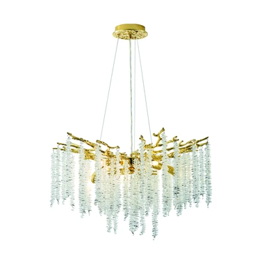 Závěsné svítidlo DIJON zlaté