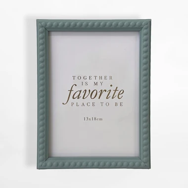 Světle zelený fotorámeček 13x18 cm