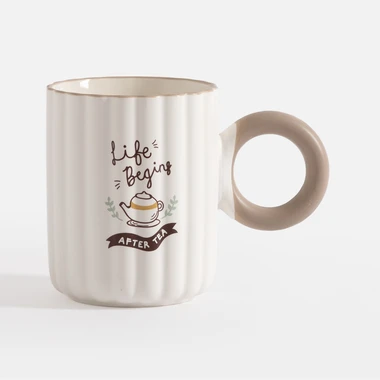 Retro hrnek na čaj 375 ml