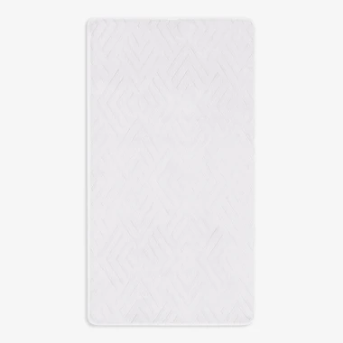 Bílý koberec DOVER 3D 60x100 cm