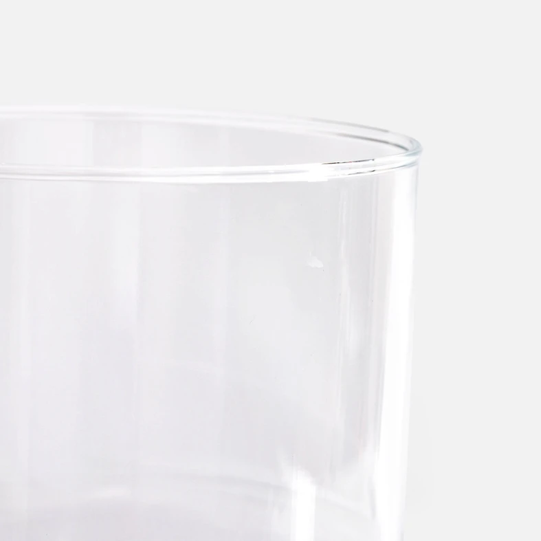 Transparentny wazon ze szkła
