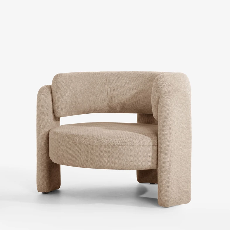 Zdjęcie fotela. Ujęcie pod kątem.