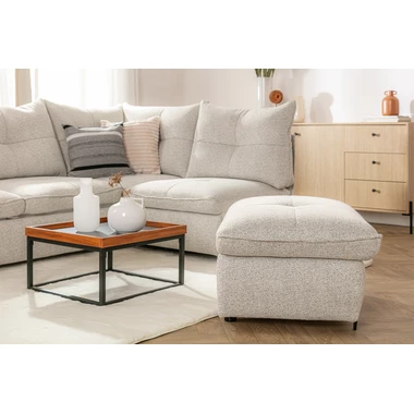 Nízký stolek do obývacího pokoje japandi SALOMEA