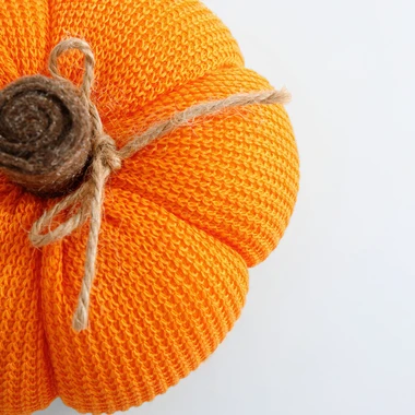 Dekorace oranžová DÝNĚ 10 cm