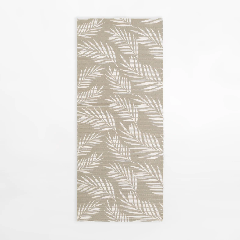 Koupelnová podložka CANARIA, listy, 65x150 cm