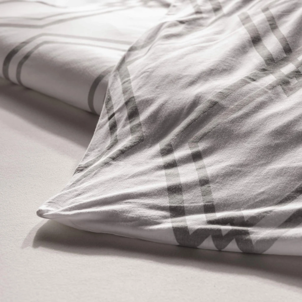 Bavlněné povlečení s geometrickým vzorem JERSEYLOVE 220x200 cm