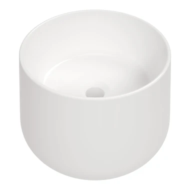 Umyvadlo na desku bílé ARNIKA 37,5 cm