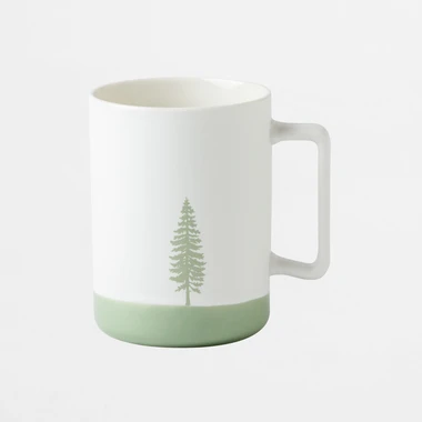 Porcelánový hrnek s motivem stromu 400 ml