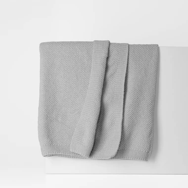 Šedá deka FANCY 130x170 cm