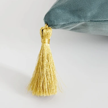 Dekorační povlak na polštář s želvami ATLANTIC mátový 45x45 cm