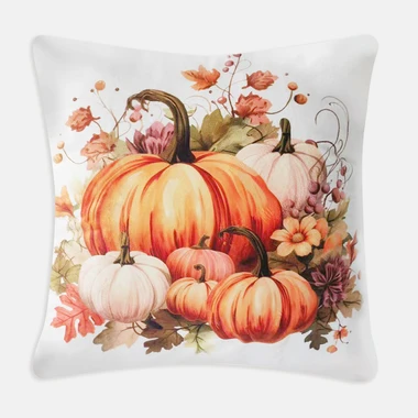 Dekorační povlak na polštář dýně PUMPKIN 45x45 cm
