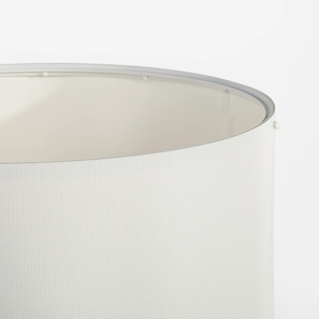 Černobílá stativová stojací lampa PIKO