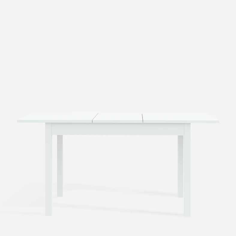 Rozkládací stůl UNO bílý 120-160 cm