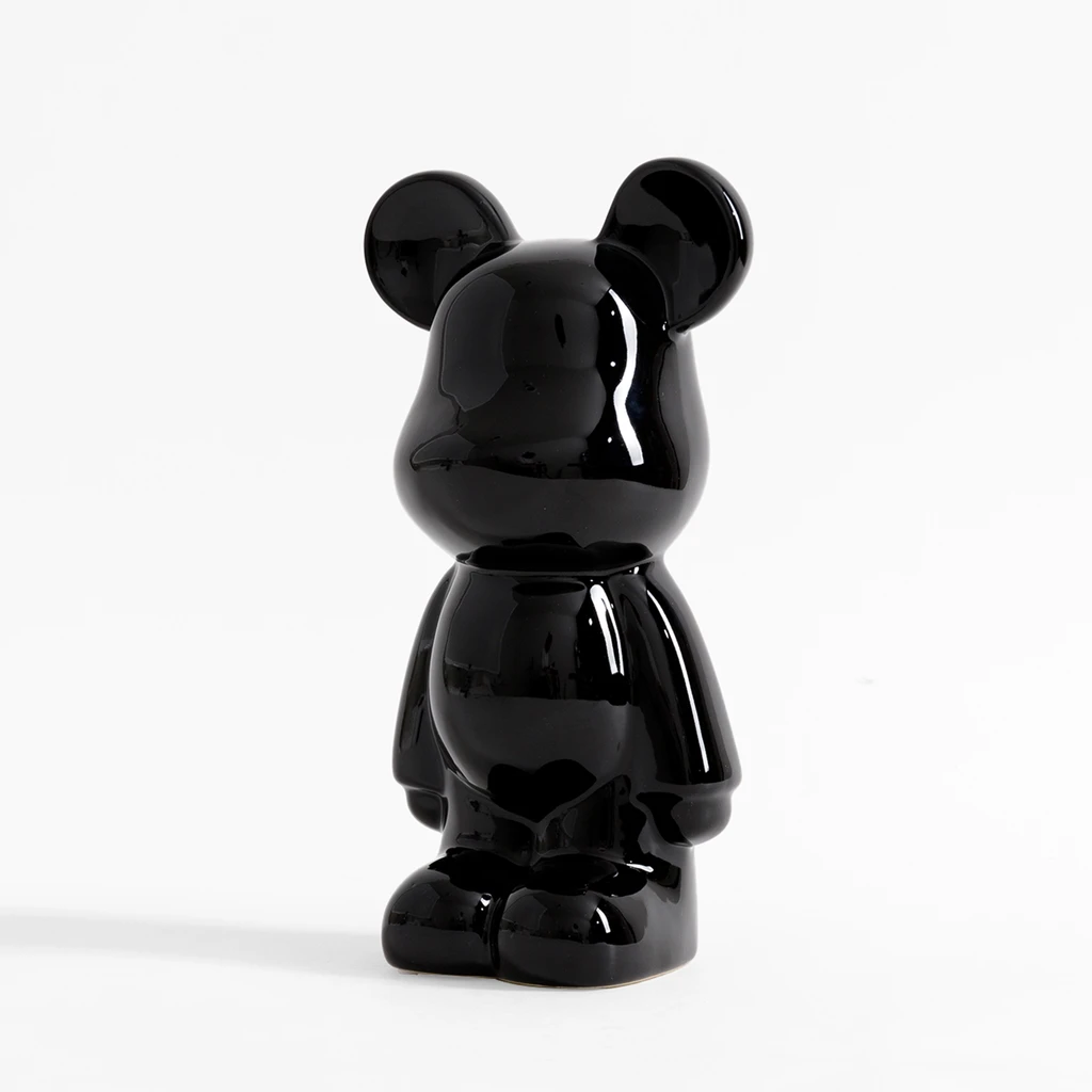 Dekorační figurka MEDVĚD černá