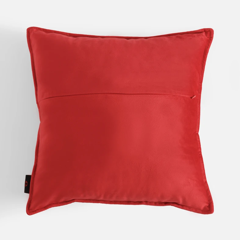 Povlak na polštář s soby červený TWINKLE 45x45 cm