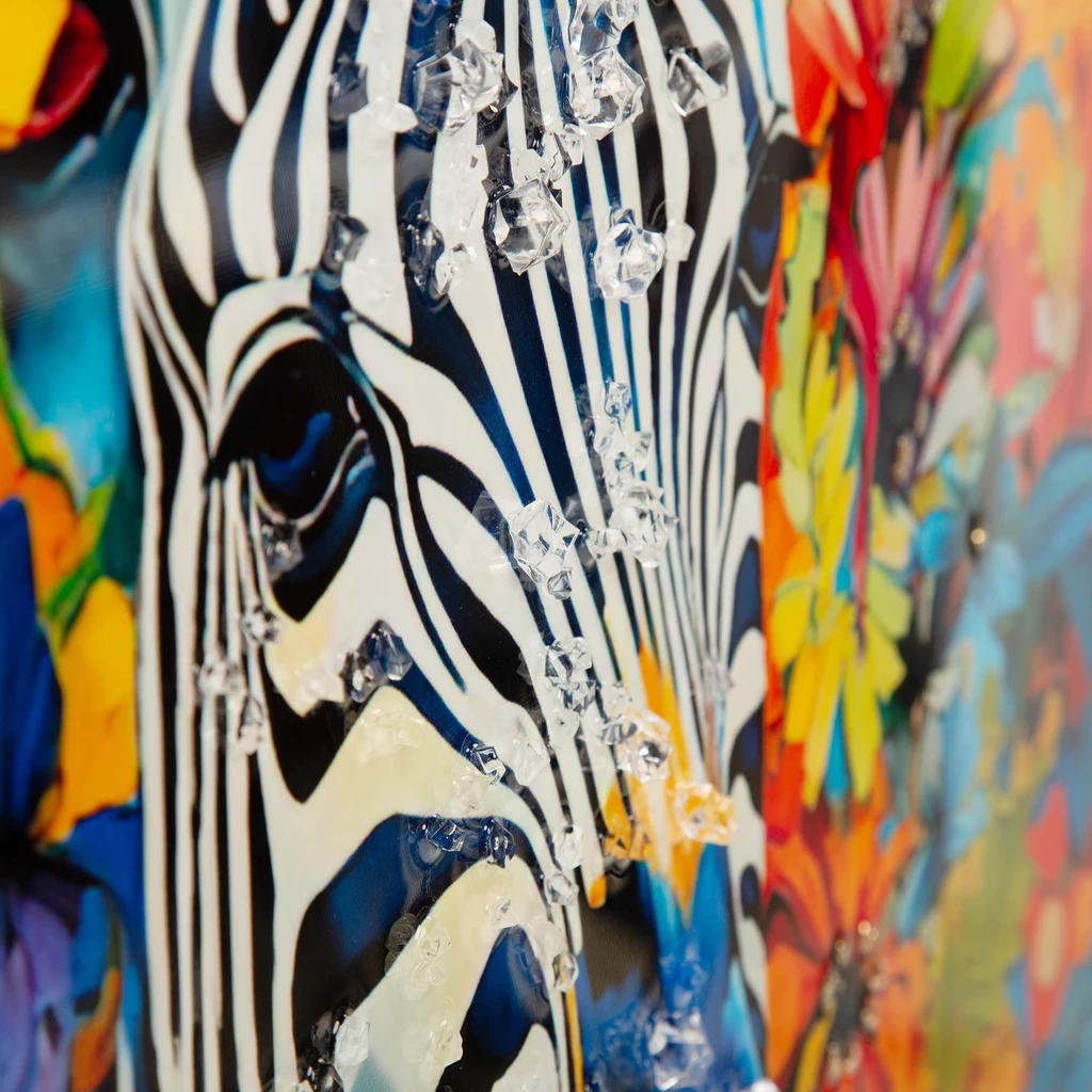 Obraz na plátně ZEBRA I 60x60 cm