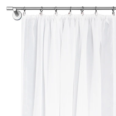 Krepová záclona DIANA s řasicí páskou 140x245 cm