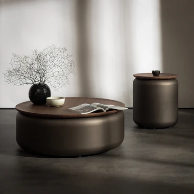 Kulatý konferenční stolek HOVISA