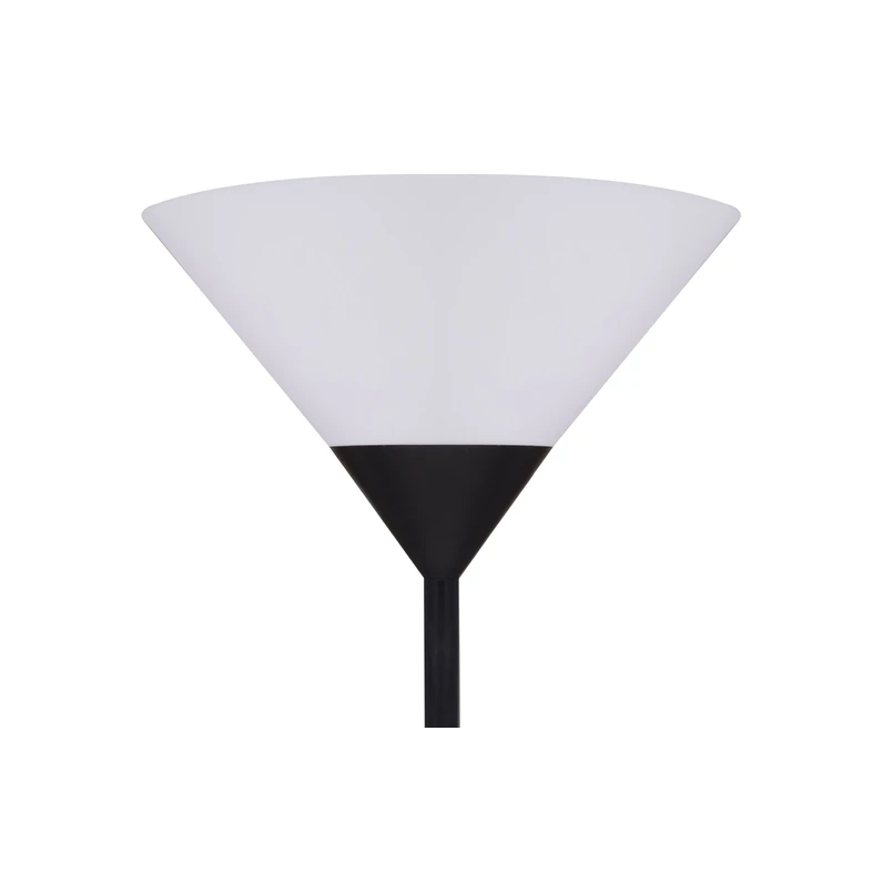 Černá stojací lampa E14 E27