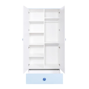 Šatní skříň TOP BABY modrá