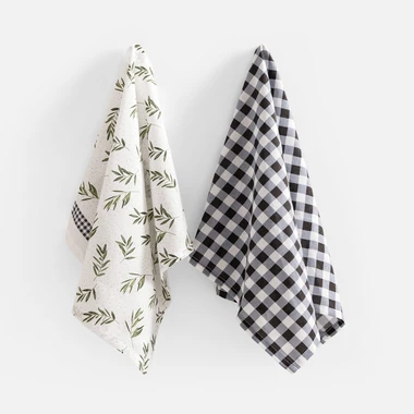 Sada 2 kuchyňských utěrek 40x60 ks