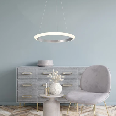Kruhové závěsné svítidlo prstenec LED NEWA