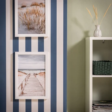 Obraz SEA VIEW II v bílém rámu 20x30 cm