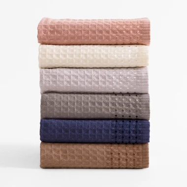 Tmavě šedá kuchyňská utěrka WAFEL 40x60 cm