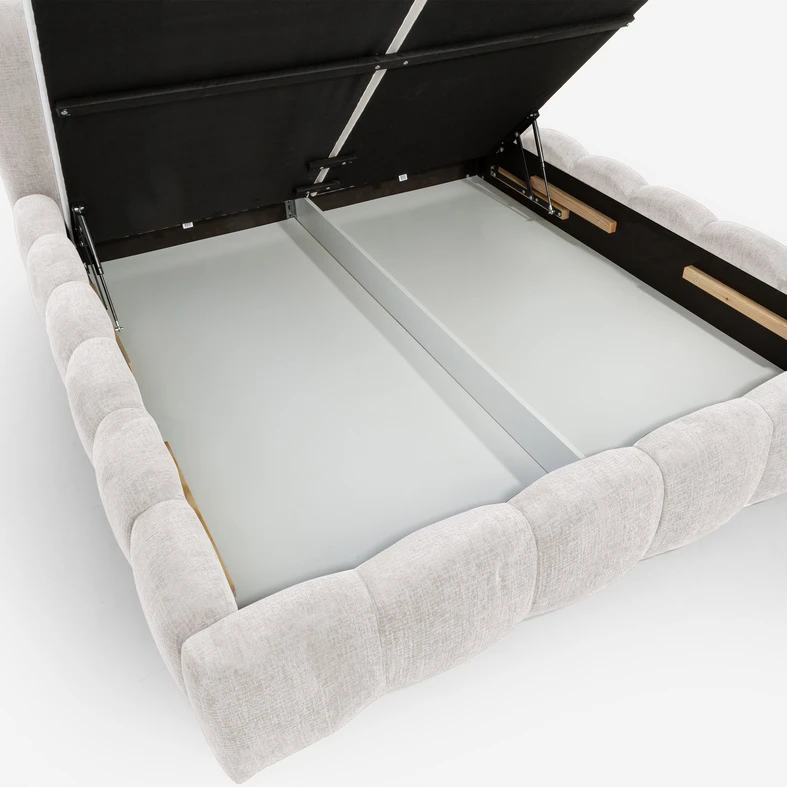 Dwa pojemniki o łącznej pojemności 720 l pomogą uporządkować pościel i zwolnić miejsce w szafach.