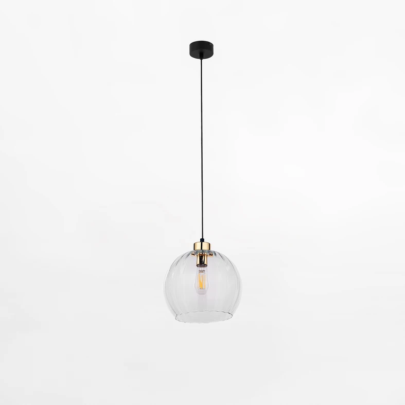 Lampa posiada oprawę dla pojedynczej żarówki LED typu E27 LED o mocy maksymalnej 15W.