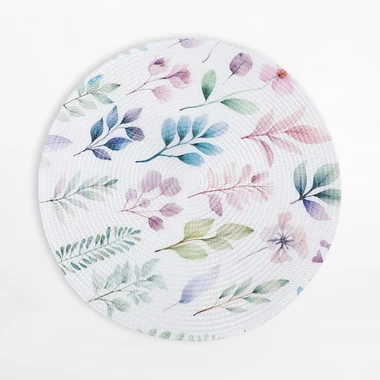 Kulaté květinové prostírání 38 cm