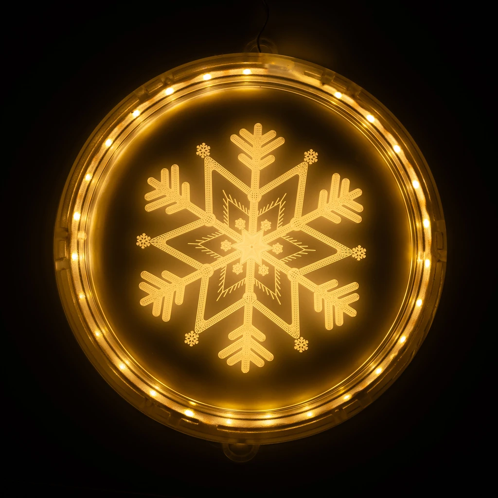 Vánoční dekorace LED SNĚHOVÁ VLOČKA