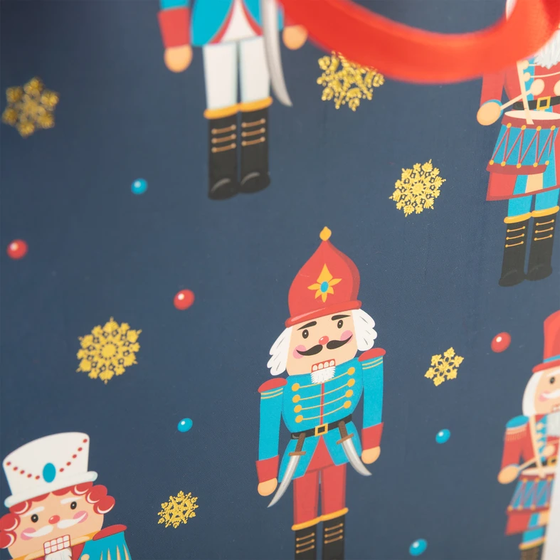 Dárková vánoční taška na láhev MIX