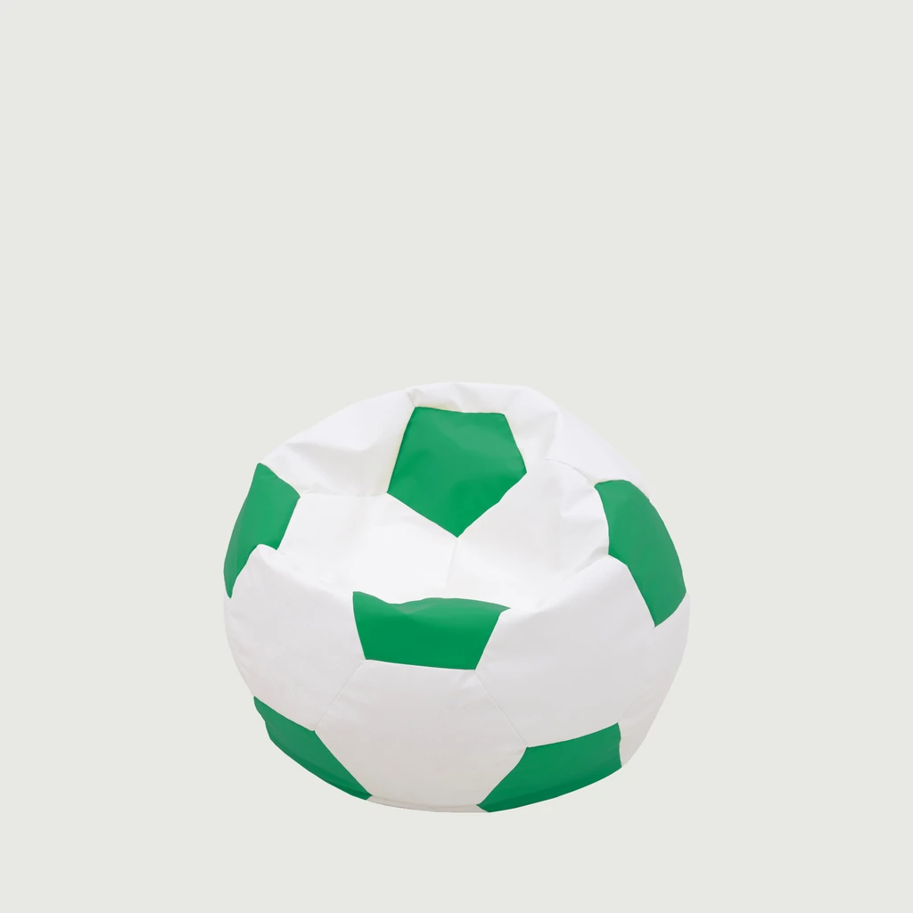 Sedací vak SPORT M bílo-zelený