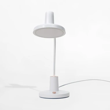 Bílá LED stolní lampa LIBRA